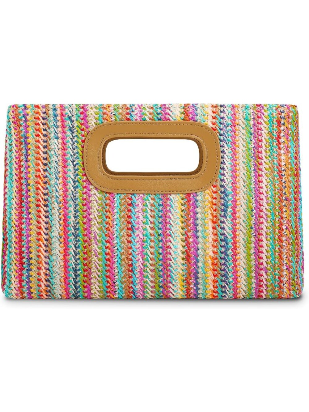Women's Colorful Clutch Purse Top Handle With Gold Chain Evening Crossbody Bags